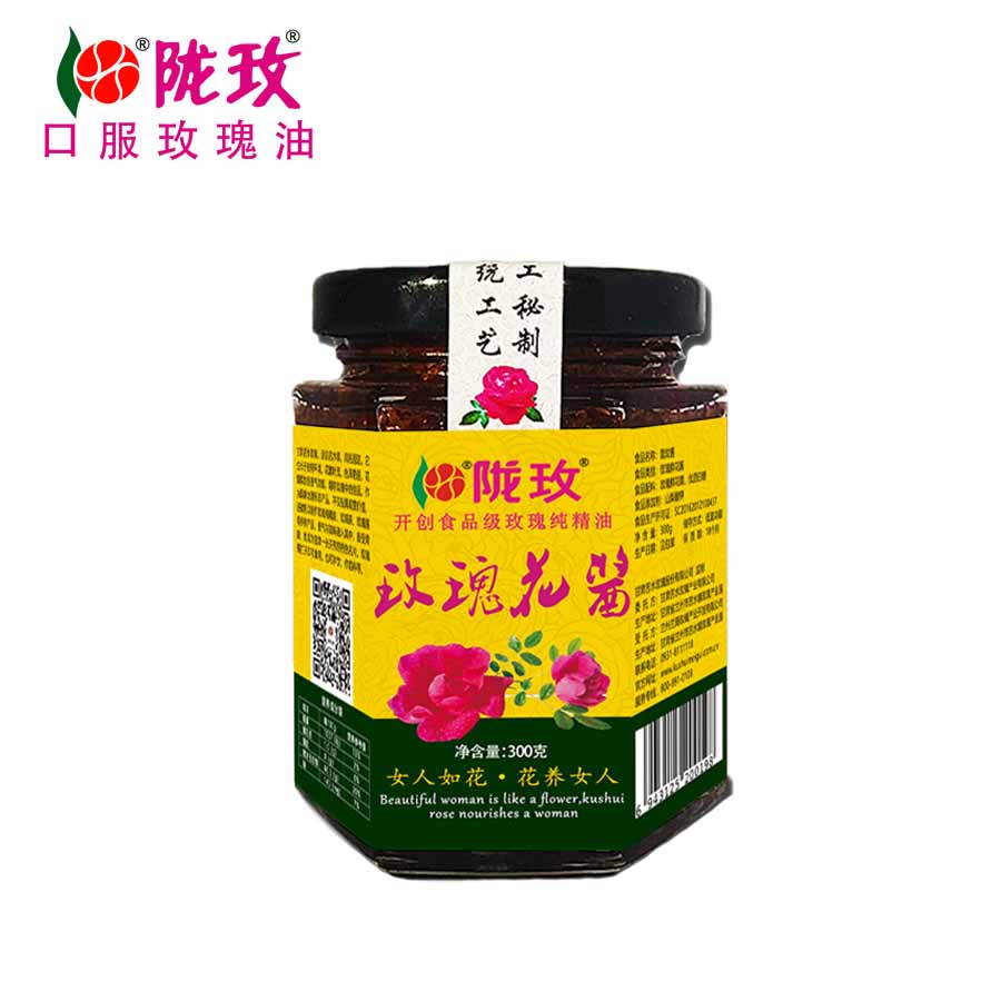 陇玫牌秘制玫瑰酱300g